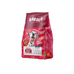 Barouf Big CrunchCroquettes Pour Chien Adulte En Boeuf 12kg