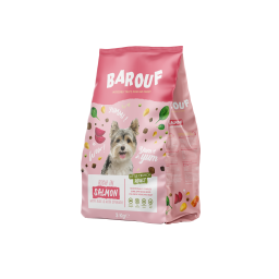 Barouf Little Crunch Croquettes Pour Chien Adulte En Saumon 3kg