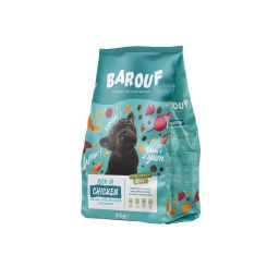 Barouf Little Crunch Croquettes Pour Chien Adulte En Poulet 3kg
