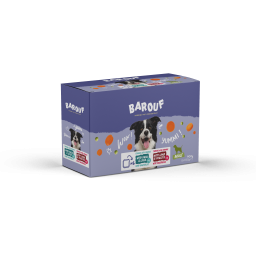 Barouf Adult Multipack Terrine en Canard&Levier Agneau&Volaille pour Chien 6x150g