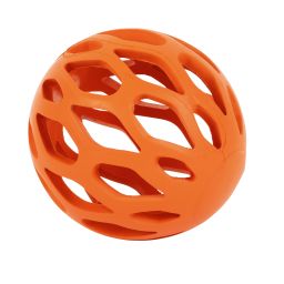 GOOD JOUET CAOUTCHOUC BALLE CREUSE S 8x8cm
