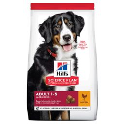 Hill's Science Plan Adult Croquettes Pour Grand Chien Au Poulet 18kg