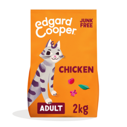 Edgard & Cooper Adult Croquettes pour Chat Poulet 2kg
