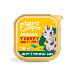 Edgard & Cooper Adult Kuipje Paté met Bio Kalkoen & Kip 85g