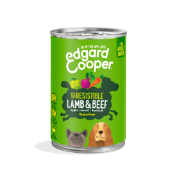 Edgard & Cooper Adult Boîte pour Chien Agneau & Boeuf 400g