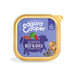 Edgard & Cooper Adult Barquette pour Chien Boeuf & Canard 150g