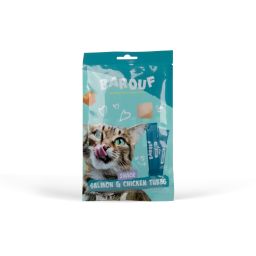 Barouf Snack Tubes Zalm & Kip 5x15g