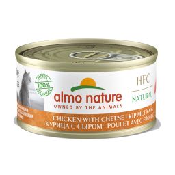 Almo Nature Boîte pour Chat Poulet & Fromage 70g