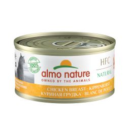Almo Nature Boîte pour Chat Blanc de Poulet 70g