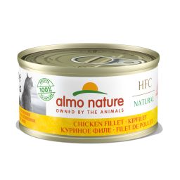 Almo Nature Boîte pour Chat Filet de Poulet 70g