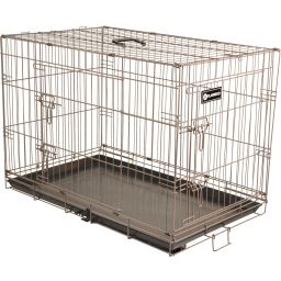 Cage Pour Chien Ebo Taupe M 47x77x55cm