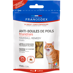 Francodex Anti-Boules De Poils Friendises pour Chats 65g