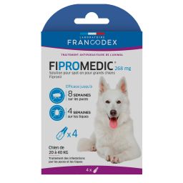 Francodex Fipromedic Antiparasitaire Spot-On pour Chien