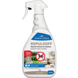 Francodex Répulsif Urine Intérieur et Extérieur Spray pour Chien 500ml