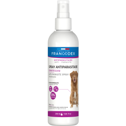 Francodex Spray Antiparasitaire en Diméthicone pour Chiens 200ml