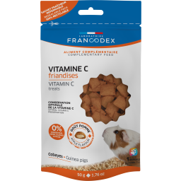 Francodex Vitamine C Friandises pour Cobayes 50g