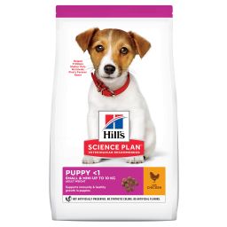 Hill's Science Plan Puppy Small & Mini croquettes pour chiot de petite taille au poulet 1,5Kg