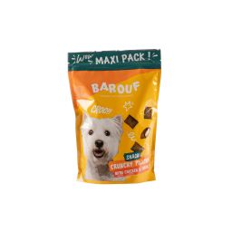 Barouf Snack Crunchy Pillows Hondensnack met Kip & Kaas Maxi Pack 300g