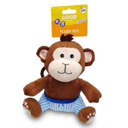Good LDV Singe Peluche Extra Fort pour Chiens 15cm