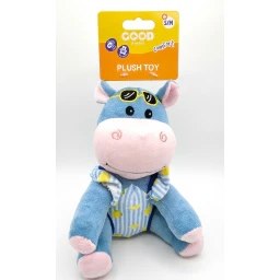 Good LDV Hippo Peluche Extra Fort pour Chiens 15cm