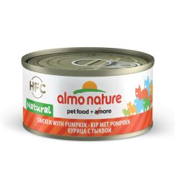 Almo Nature Boîte pour Chat Poulet & Citrouille 70g