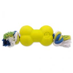 Dog Fantasy Os Avec Corde Strong Foamed - 8.8cm