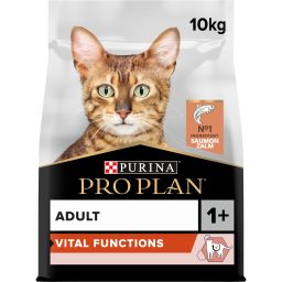 Pro Plan Vital Functions Adult Croquettes pour Chat Saumon 10kg