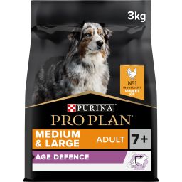 Pro Plan Croquettes Age Defence Chien (senior 7+ / Moyen & Grand) Poulet 3kg