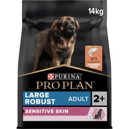 Pro Plan Croquettes Sensitive Skin Chien (adulte / Grand / Robuste) Saumon 14kg