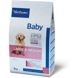 Virbac Veterinary Hpm Baby Large & Medium - Hondenvoer - 7kg