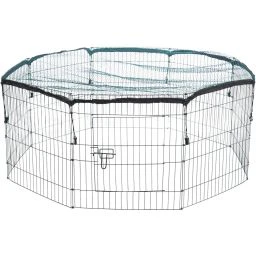 Trixie Enclos pour Lapin avec Filet de Protection