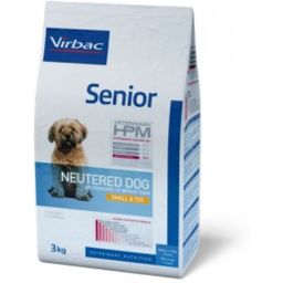 Virbac Veterinary Hpm Senior Neutered Small & Toy pour chien 7kg