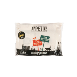 Appetite Adult Filets in Saus Multipack Rund & Eend 4x85g