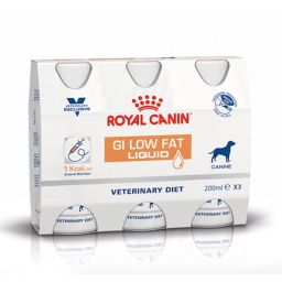 Royal Canin GI Low Fat - 3 Flacons de 200ml