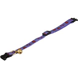 Collier Pour Chat Ziggi Fleur Lilac 20-35cm 10mm