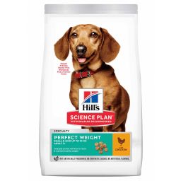 Hill's Science Plan Adult Perfect Weight Small & Mini croquettes pour petit chien au poulet