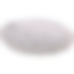Panier alba rond blanc & gris 90x90x20cm
