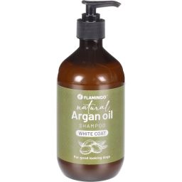 Flamingo Shampoo Natural Arganolie Voor Witte Vacht 500 ml