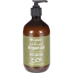 Flamingo Shampoo Natural Arganolie Kortharige Rassen 500 ml