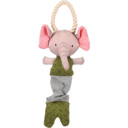 Flamingo Jouet Chiot Britty Éléphant Vert