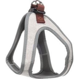 Flamingo Chien Harnais Step&Go Nelson Gris