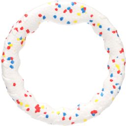 Flamingo Jouet Chien Kona E-Tpu Anneau Blanc