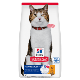 Hill's Science Plan Mature Cat Adult 7+ Kattenvoer Kip 10kg