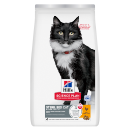 Hill's Science Plan Sterilised Mature Adult 7+ Kattenvoer Kip 3 kg