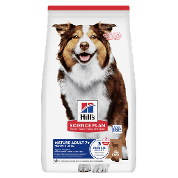 Hill’s Science Plan Mature Adult 7+ Medium Croquettes Chien à l’Agneau & Riz 2,5kg