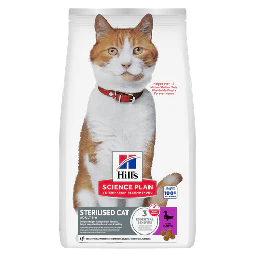 Hill's Science Plan Adult Sterilised Croquettes Et Boîtes Pour Chat Stérilisé au canard