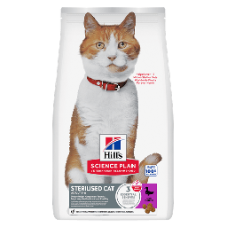 Hill's Science Plan Sterilised Adult Kattenvoer Eend 3kg