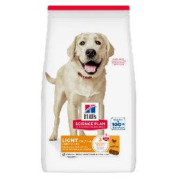 Hill's Science Plan Adult Light Large Croquettes Chien au Poulet 14kg