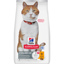 Hill's Science Plan Sterilised Cat Adult Kattenvoer Kip 3kg