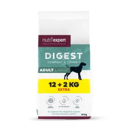 Nutri Expert Digest Adult Large Croquettes pour Chien 12kg+2kg